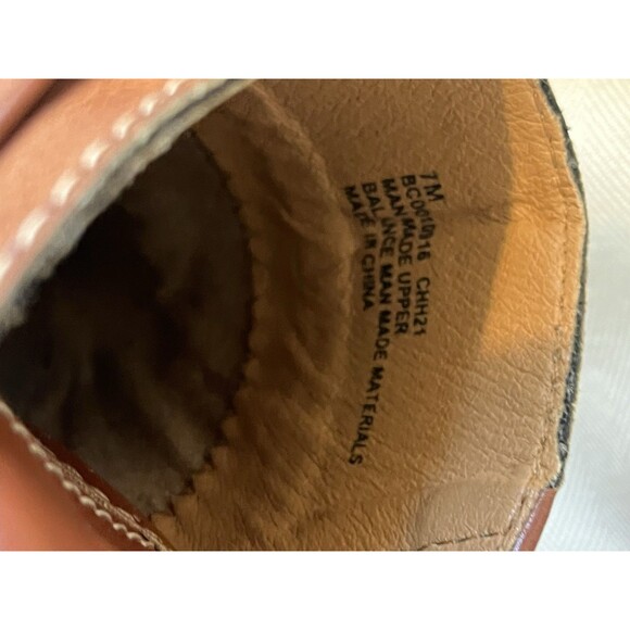 b.o.c. Platform Comfort Clogs Slip On Mule Shoe’s Size 7 Brown w/ Buckle Accent - Picture 10 of 10